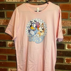 Bluey Graphic Pink Tee